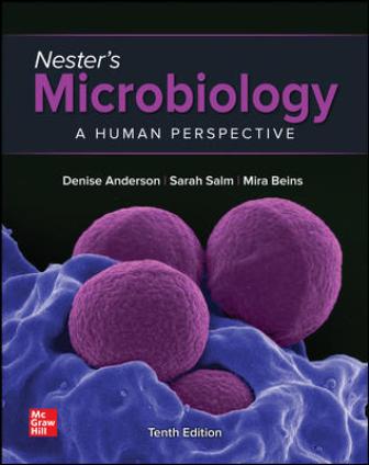 Test Bank for Nester’s Microbiology: A Human Perspective, 10th Edition, Denise Anderson, Sarah Salm Eugene Nester