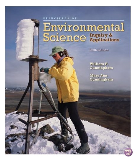 Test Bank for Principles of Environmental Science 6th Edition by Cunningham