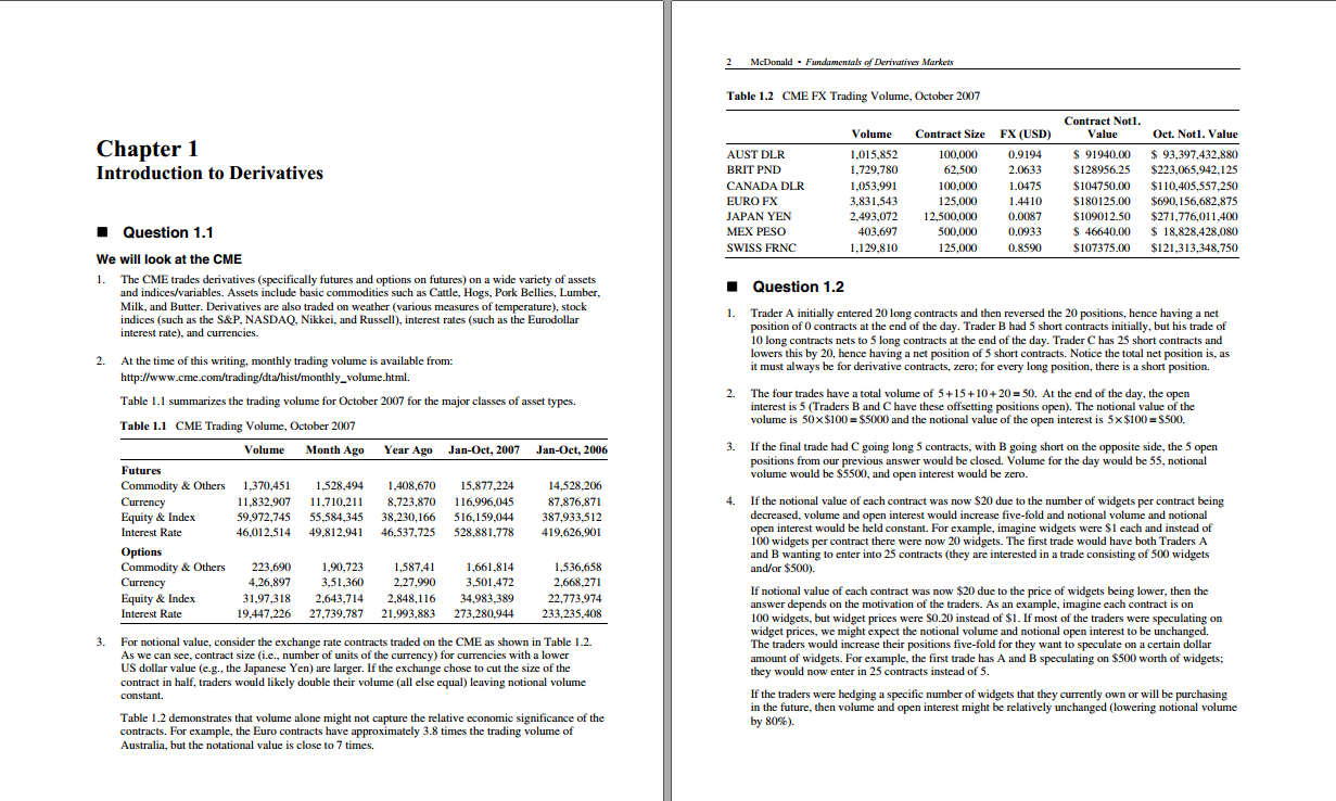 Solution manual for fundamentals of derivatives markets by robert l